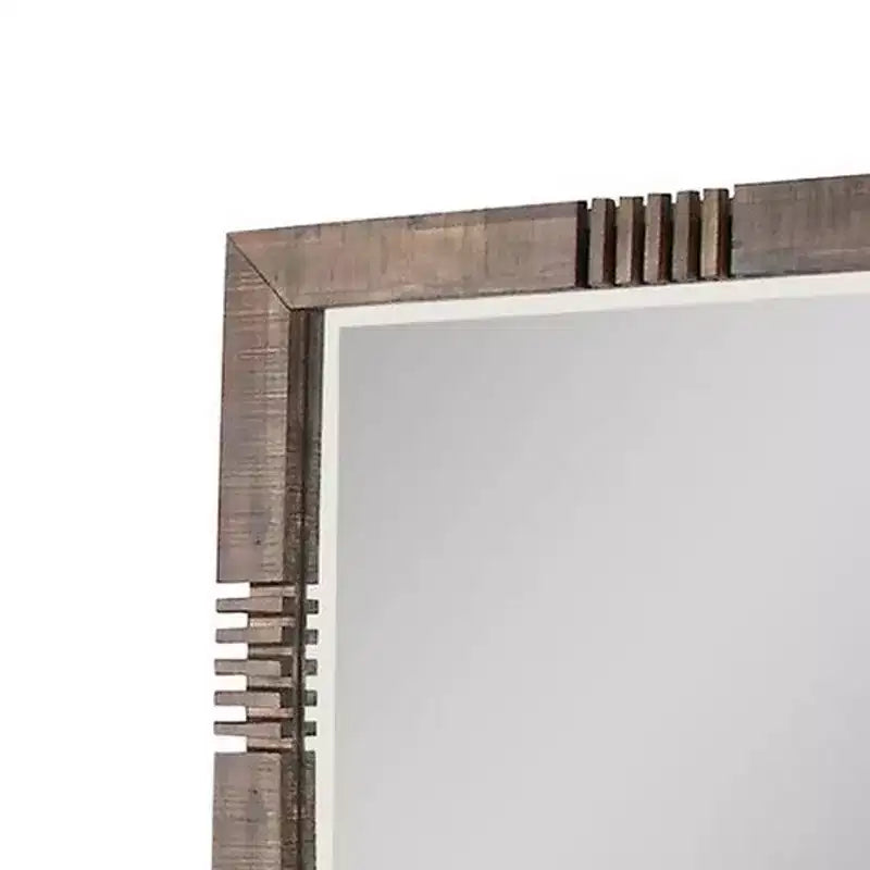 Miroir de commode Andria Acme Furniture Chêne recyclé