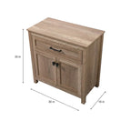Meuble de rangement de salle de bain autoportant Indigo Home 30 pouces - 30 x 16