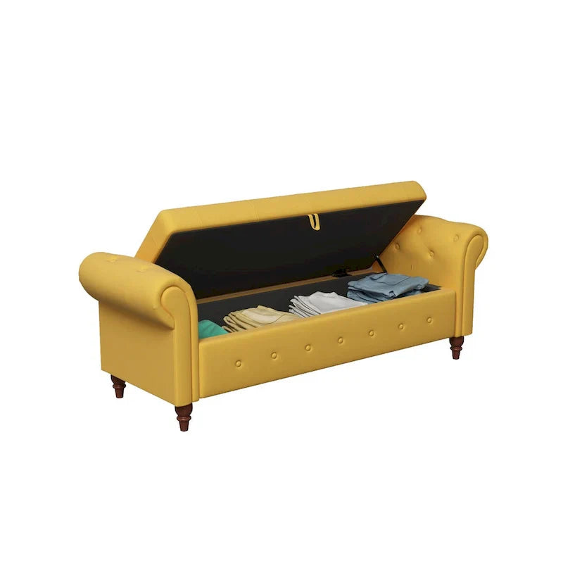 Banc ottoman avec rangement