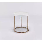 Table d'appoint ronde en cuivre 22