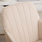 Chaise de bureau réglable, chambre à coucher, chaise pivotante ergonomique, dossier et assise, confortable pour les longues heures assises