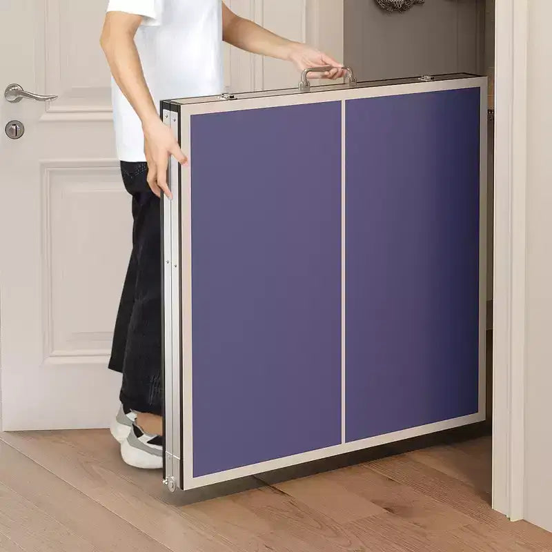 Table de ping-pong portable, 183x91 cm, professionnelle, pour intérieur/extérieur, avec filet, 2 raquettes et 3 balles, pour adultes/adolescents