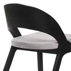 Ensemble de 2 chaises de salle à manger Polly Mid-Century rembourrées - Armen Living