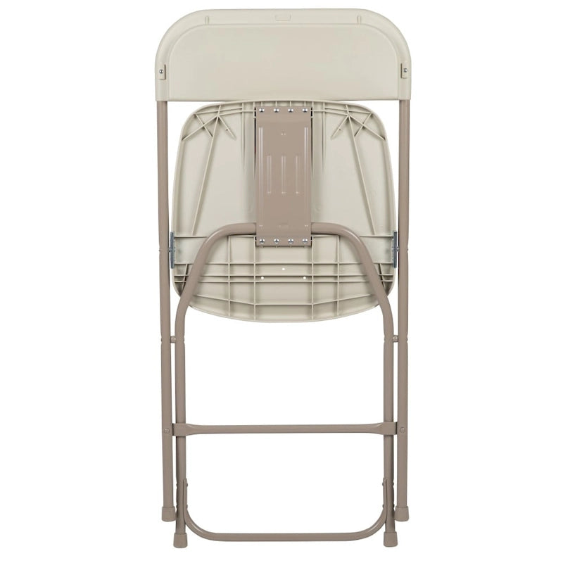 Chaise pliante en plastique – Lot de 10 – Capacité de poids de 295 kg – Chaise d'événement