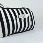 Poufs Okak pour adultes, canapé pouf avec rembourrage touffeté doux, chaise de sol avec poches latérales pour salon, chambre à coucher