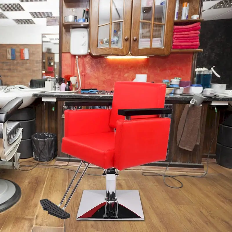 Équipement de coiffure Fauteuil de barbier hydraulique Fauteuil de coiffure de salon - S.O.