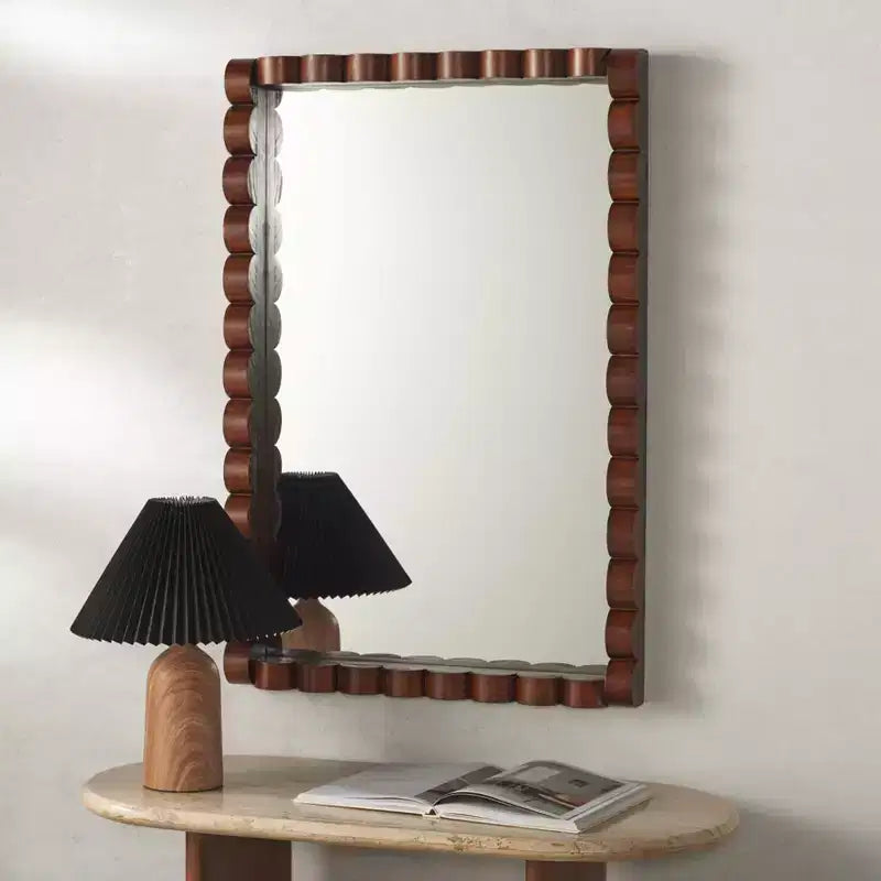 Miroir Charli - 25,98 x 38,98 - MRR9023 - Noyer - Safavieh