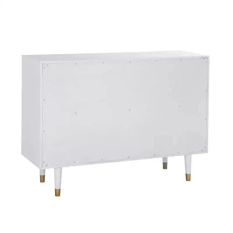 Commode 6 tiroirs texturée géo - Linon