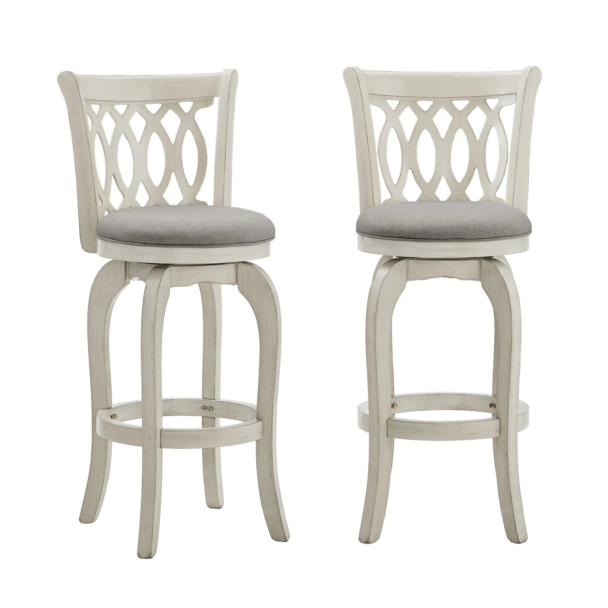 Tabouret de bar pivotant Rovinj Scroll Back