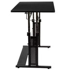 Flash Furniture Bureau de travail assis-debout réglable en hauteur (69,2-90,8 cm) pour domicile