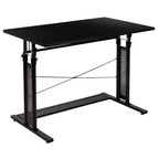 Flash Furniture Bureau de travail assis-debout réglable en hauteur (69,2-90,8 cm) pour domicile