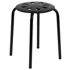 Tabourets empilables emboîtables en plastique Flash Furniture, 17,5 po de hauteur (paquet de 5)