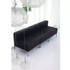 Chaise centrale contemporaine en similicuir Flash Furniture HERCULES Imagination Series
