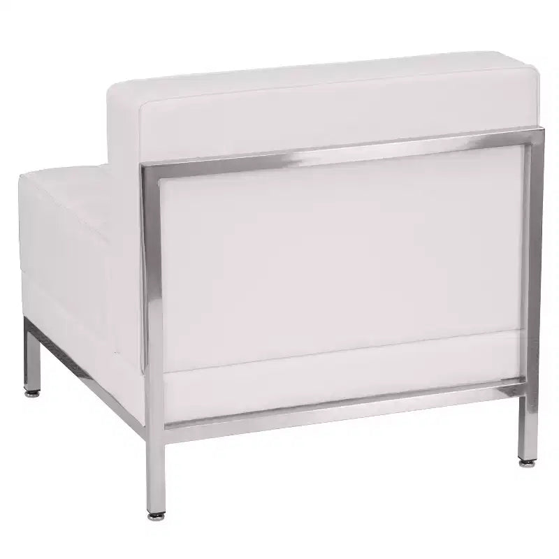Chaise centrale contemporaine en similicuir Flash Furniture HERCULES Imagination Series