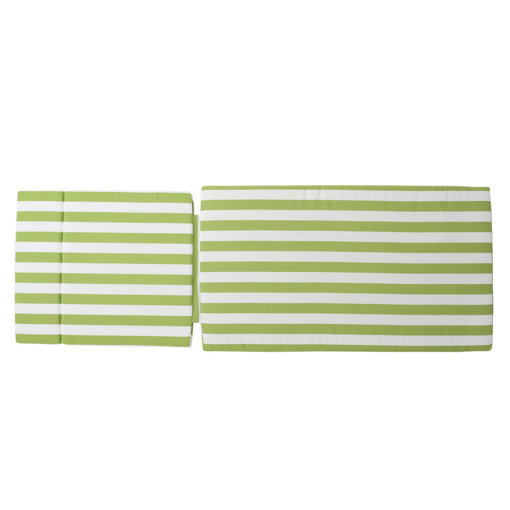 Ensemble de coussins d'extérieur Salem pour chaise longue - Coussins uniquement (lot de 2) par Christopher Knight Home - 79,25L x 27,50W x 1,50H