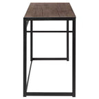 Emma et Oliver 40 Bureau d'ordinateur pliable rustique pour la maison - Bureau pour ordinateur portable