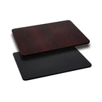Emma and Oliver 24x42 Rectangular Table Top with Reversible Laminate Top