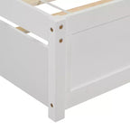 Lit plateforme double Whisen Elegant Design avec lit gigogne