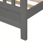 Lit plateforme une place Whisen Wood avec tête et pied de lit