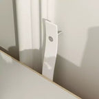 Commode moderne blanche Famapy avec tiroirs - Meuble polyvalent
