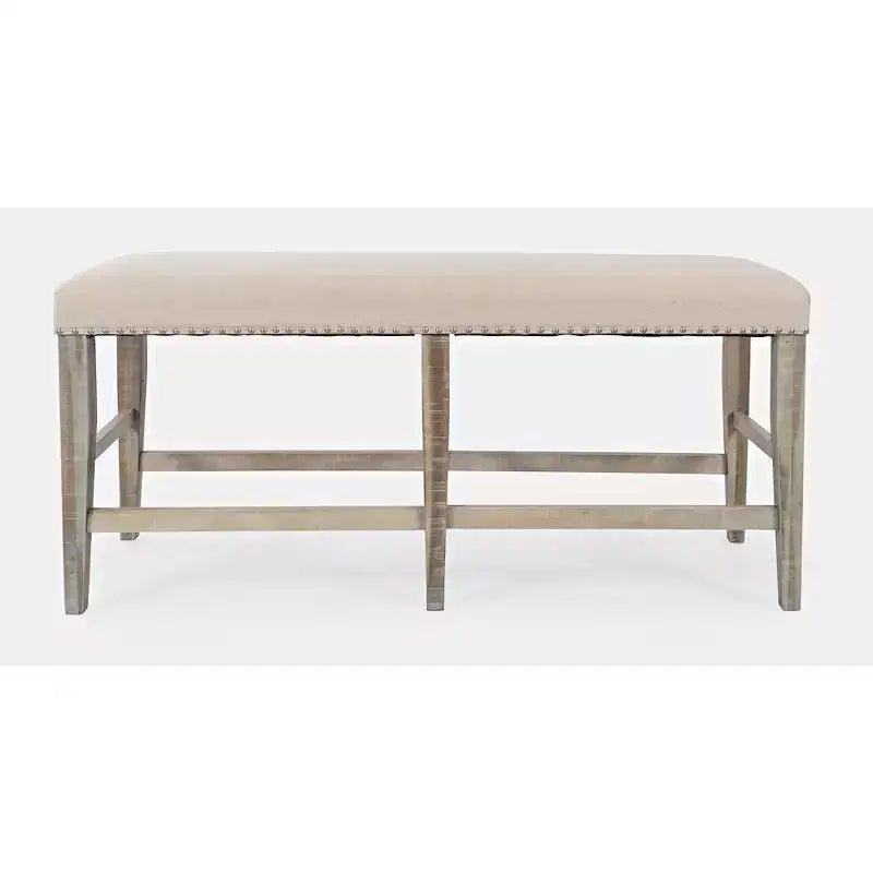 Banc rembourré sans dossier de hauteur de comptoir Jofran Fairview Transitional 52