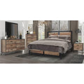 Ensemble de chambre à coucher 5 pièces rustique Slater New Classic Furniture
