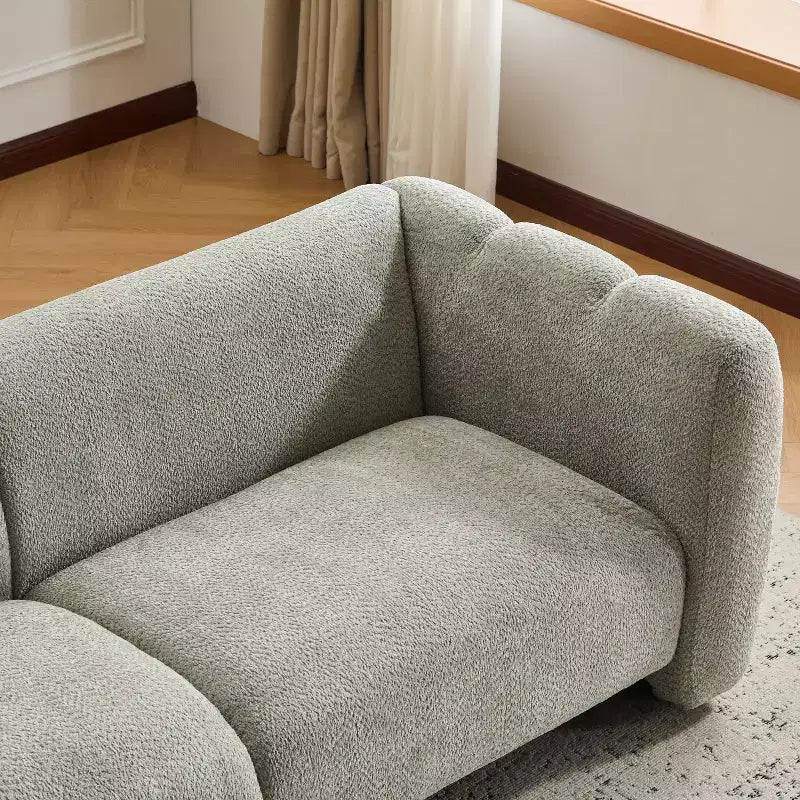 Canapé 3 places Christopher Knight Home Thodore Elegance 83, forme vague