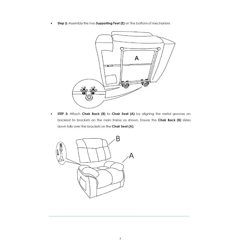 Fauteuil inclinable électrique avec fonction de levage pour personnes âgées, avec pochette latérale