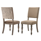 Ensemble de salle à manger 6 pièces Birmingham Nailhead de Roundhill Furniture