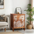 Commode en bois massif