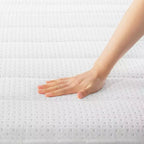 Matelas Mellow 10 Rena en mousse à mémoire de forme hybride à ressorts ensachés, thé vert
