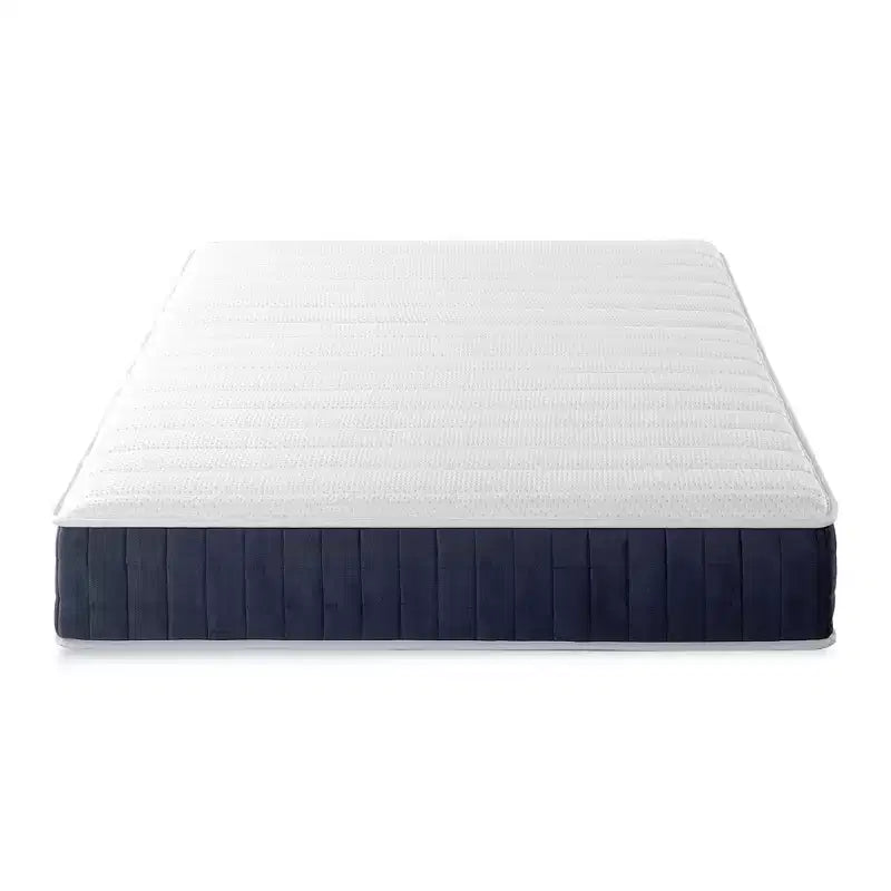 Matelas Mellow 10 Rena en mousse à mémoire de forme hybride à ressorts ensachés, thé vert