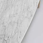 La Console Rectangulaire Bianco Collection Castello 43 en Marbre Blanc de Carrare Italien