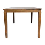 Table de salle à manger Flash Furniture Henry en bois massif, table rectangulaire en bois robuste de qualité commerciale pour 6 personnes