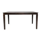Table de salle à manger Flash Furniture Henry en bois massif, table rectangulaire en bois robuste de qualité commerciale pour 6 personnes