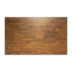 Table de salle à manger Flash Furniture Henry en bois massif, table rectangulaire en bois robuste de qualité commerciale pour 6 personnes