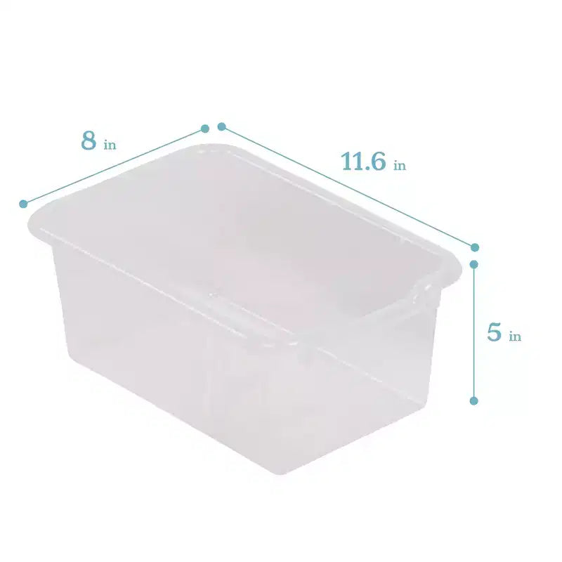Portemanteau-vestiaire 5 sections avec banc et 5 bacs avant évidés pour tout-petits ECR4Kids Streamline