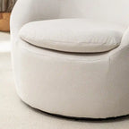 Fauteuil club moderne pivotant Winnie de Roundhill Furniture