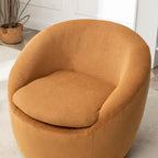 Fauteuil club moderne pivotant Winnie de Roundhill Furniture