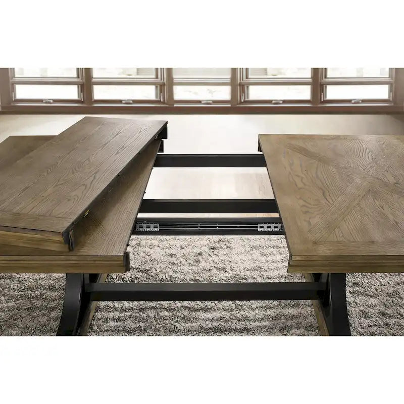 Ensemble de salle à manger 6 pièces Birmingham Nailhead de Roundhill Furniture