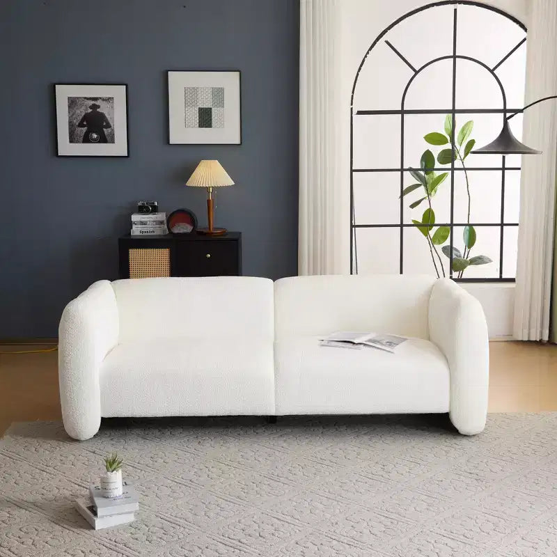 Canapé 3 places Christopher Knight Home Thodore Elegance 83, forme vague