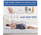 Matelas pour VR Dyonery 8/10 pouces en mousse à mémoire de forme, matelas de lit de force moyenne en mousse à thé vert/gel rafraîchissant dans une boîte pour campeurs, matelas anti-stress