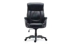Fauteuil grand gabarit Alera Alera Egino, supporte jusqu'à 181 kg, siège/dossier noir, piètement noir