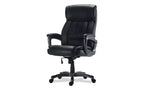Fauteuil grand gabarit Alera Alera Egino, supporte jusqu'à 181 kg, siège/dossier noir, piètement noir