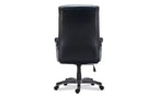 Fauteuil grand gabarit Alera Alera Egino, supporte jusqu'à 181 kg, siège/dossier noir, piètement noir