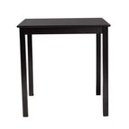 Table de bistrot moderne Lenoir de Baxton Studio en bois finition marron expresso, hauteur comptoir