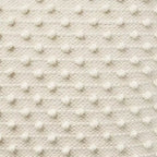 Poufs d'intérieur Mina Victory Lifestyle Loop Dots 40 x 40 x 40 cm Ivoire