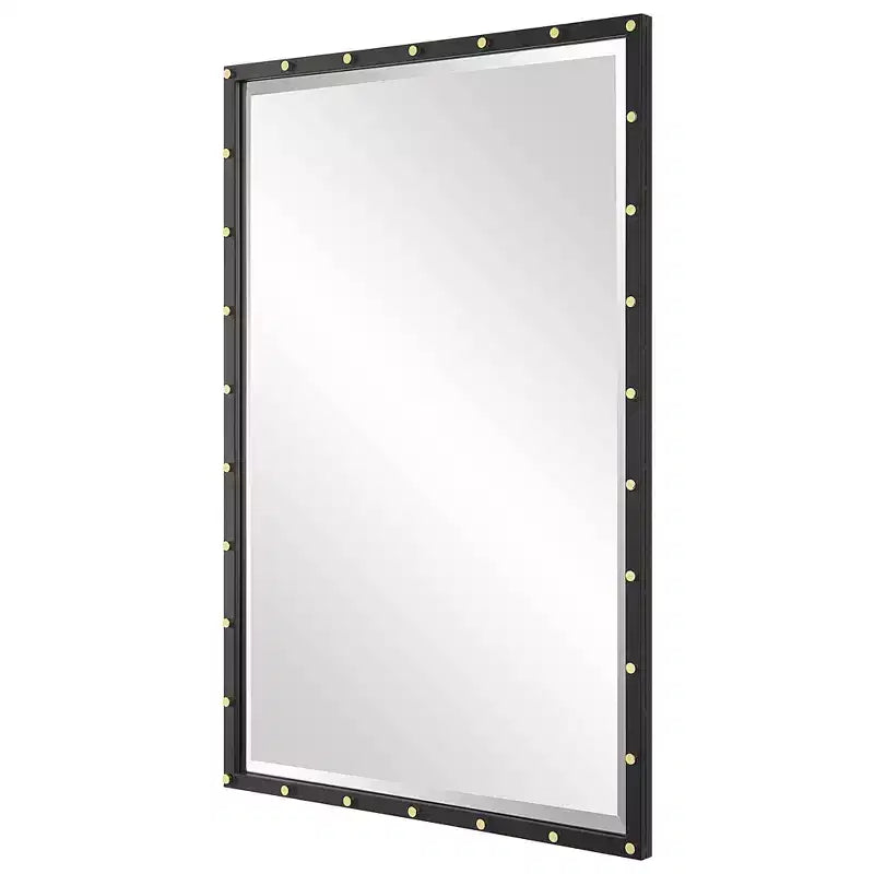 Miroir Mural Rectangulaire Uttermost Benedo Noir 24 x 36