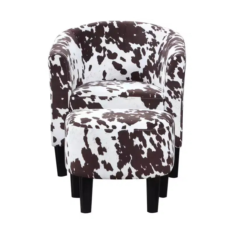 Breighton Home Fauteuil d'appoint avec ottoman Churchill