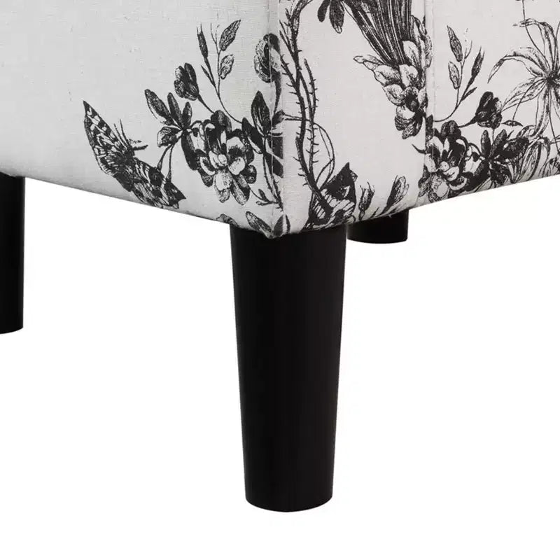Breighton Home Fauteuil d'appoint avec ottoman Churchill
